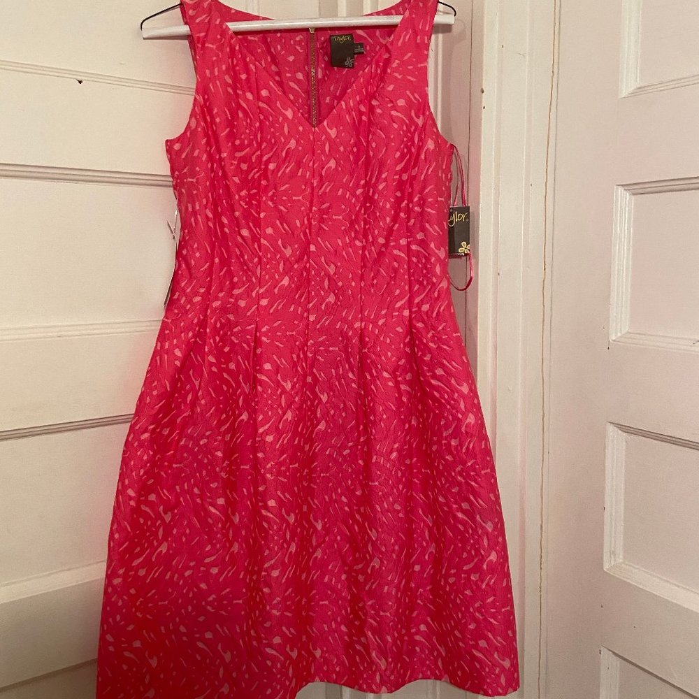 Pink Lace Taylor Dress